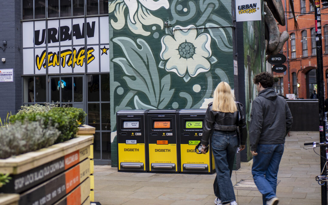 Une infrastructure intelligente permet d'atteindre des performances de recyclage inégalées dans le quartier créatif de Birmingham