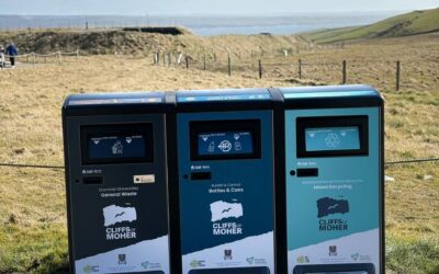 Ein cleveres Konzept für sauberere Klippen: Das „Cliffs of Moher Smart Bin“-System erhält ein brandneues Upgrade