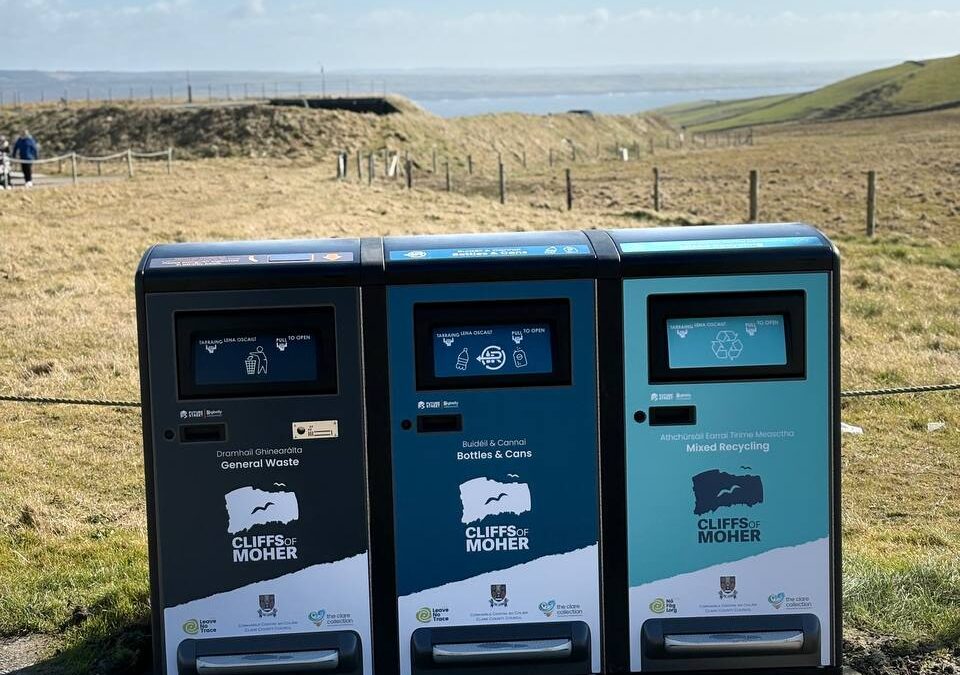 A Clever Design for Cleaner Cliffs: The Cliffs of Moher Smart Bin System gets a Fresh New Upgrade